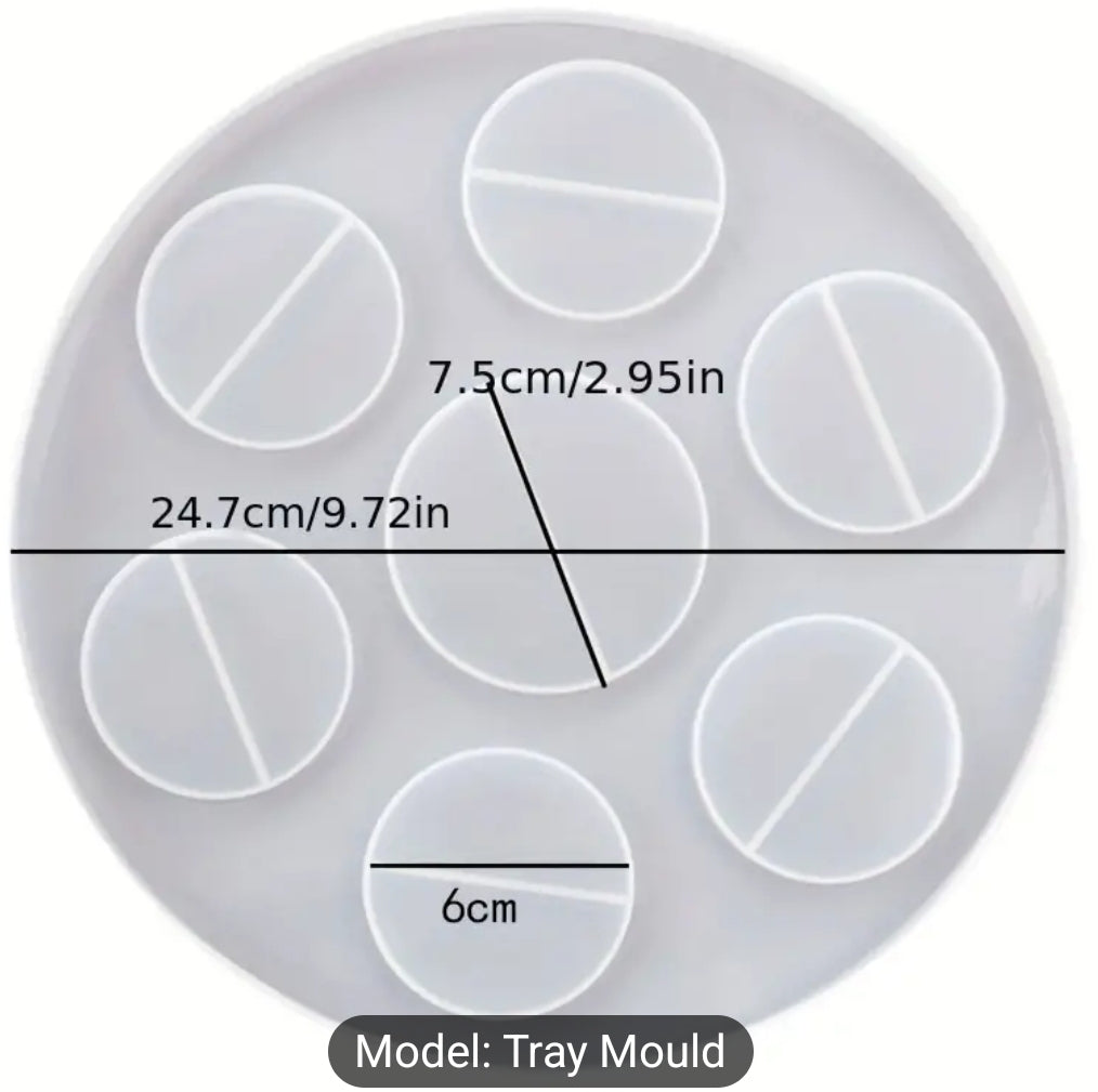 Beverage Holder Silicone Tray